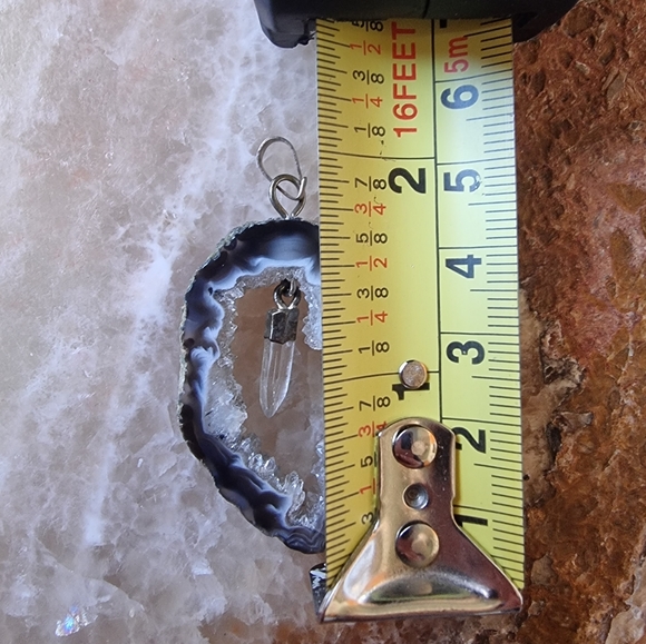 Crystal Agate Goede Pendant - Picture 6 of 6